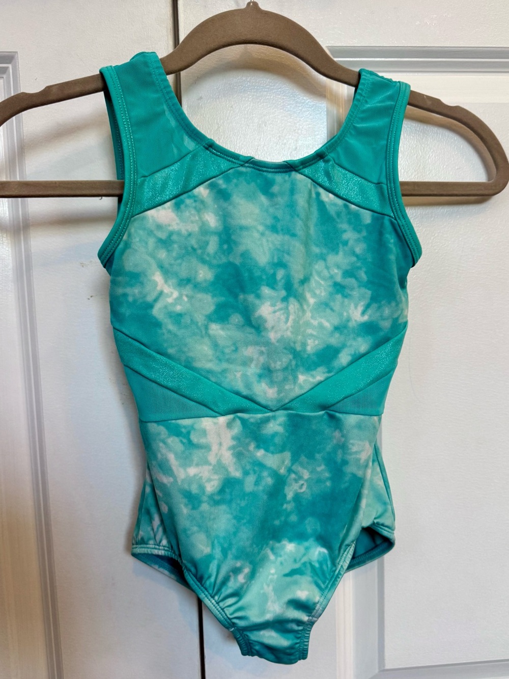 Cat & Jack Aqua Blue Dance Leotard / Bathing Suit